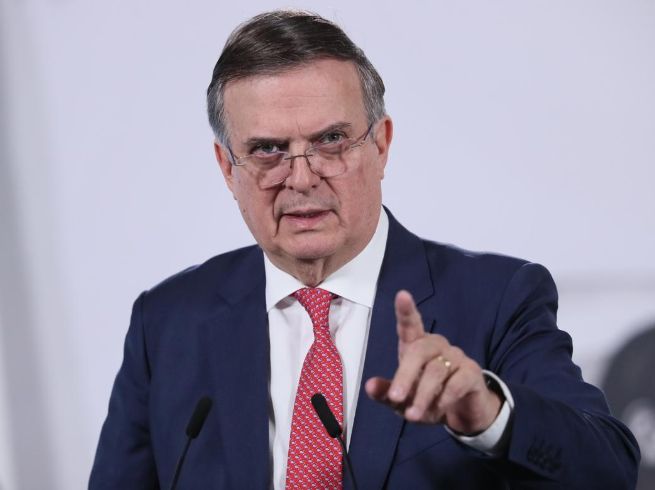 Fotografía del Secretario de Economía, Marcelo Ebrard. EFE/M. Guzmán