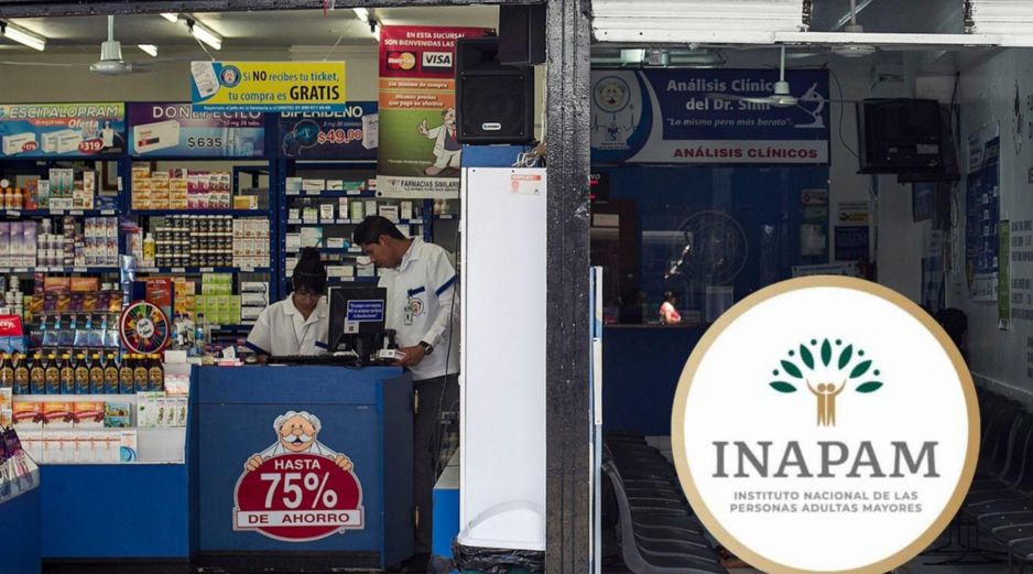 Personas con credencial del INAPAM podrán aprovechar un nuevo beneficio en Farmacias Similares. EL INFORMADOR/ARCHIVO