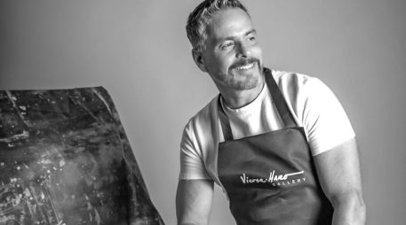 El artista sonorense Víctor Haro participa como invitado en el Art Fest de The American School Foundation of Guadalajara con su propuesta pictórica hiperrealista. CORTESÍA