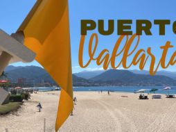 Así se encuentran las playas de Puerto Vallarta este martes 3 de marzo de 2026. ESPECIAL / FACEBOOK Protección Civil y Bomberos Puerto Vallarta