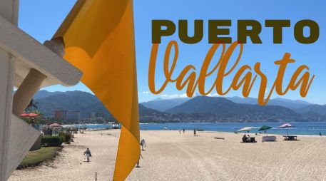 Así se encuentran las playas de Puerto Vallarta este martes 3 de marzo de 2026. ESPECIAL / FACEBOOK Protección Civil y Bomberos Puerto Vallarta