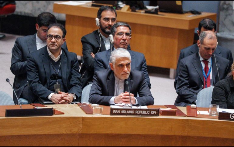 Embajador iraní ante Naciones Unidas, Amir Saeid Iravani. EFE/OLGA FEDOROVA