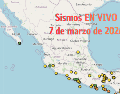 EN VIVO | Sismos en México | Sábado 7 de marzo. ESPECIAL / SSN