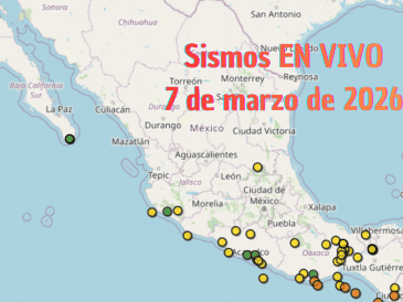 EN VIVO | Sismos en México | Sábado 7 de marzo. ESPECIAL / SSN