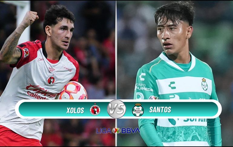 Xolos y Santos se enfrentarán este domingo en el Estadio Caliente. ESPECIAL / IMAGO7 y CANVA