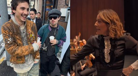 Esto le dijo Alondra de la Parra a Timothée Chalamet. ESPECIAL / Instagram @tchalamet / alondradlp