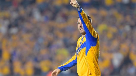 André Pierre Gignac jugó el que puede ser su último clásico contra el Monterrey. EFE/M. Sierra