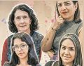 Directoras de museos. María Isabel Orendáin Martínez, Mayra Huerta, Mónica Marcela Guzmán Espinosa y Andrea Silva Ambriz. ESPECIAL