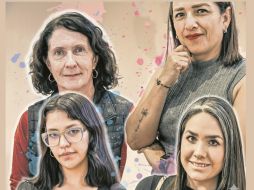 Directoras de museos. María Isabel Orendáin Martínez, Mayra Huerta, Mónica Marcela Guzmán Espinosa y Andrea Silva Ambriz. ESPECIAL