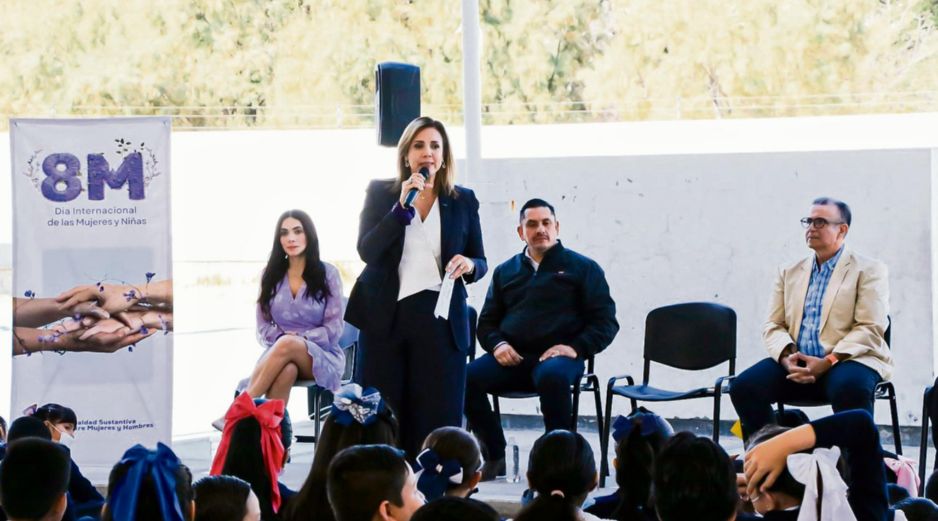 Fabiola Loya Hernández destacó la importancia de promover la igualdad entre niñas y niños desde la educación básica. ESPECIAL