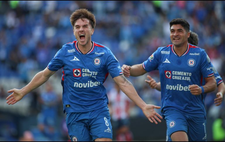 Cruz Azul se mantuvo como líder del torneo luego de imponerse con autoridad 3-0 a Atlético San Luis. IMAGO7.