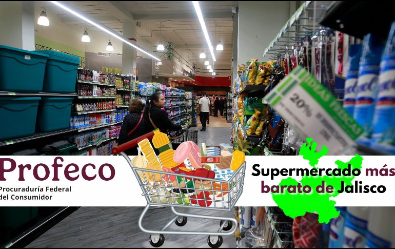 En este supermercado encuentras los precios más bajos de todo Jalisco para adquirir la Canasta Básica; se encuentra en Tonalá. EL INFORMADOR / ARCHIVO
