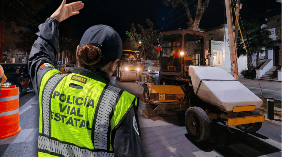 De acuerdo con las autoridades, no se cerrarán completamente las vías y los trabajos se harán únicamente por la noche. ESPECIAL/Gobierno de Guadalajara/Policía Vial Jalisco