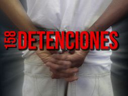 Estas son las detenciones más destacadas de entre las 158 reportadas por la Policía de Guadalajara. EL INFORMADOR / ARCHIVO