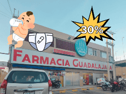 Hoy 11 de marzo en Farmacia Guadalajara hay 30% de descuento en productos de bebé y otras buenas ofertas. EL INFORMADOR / ARCHIVO