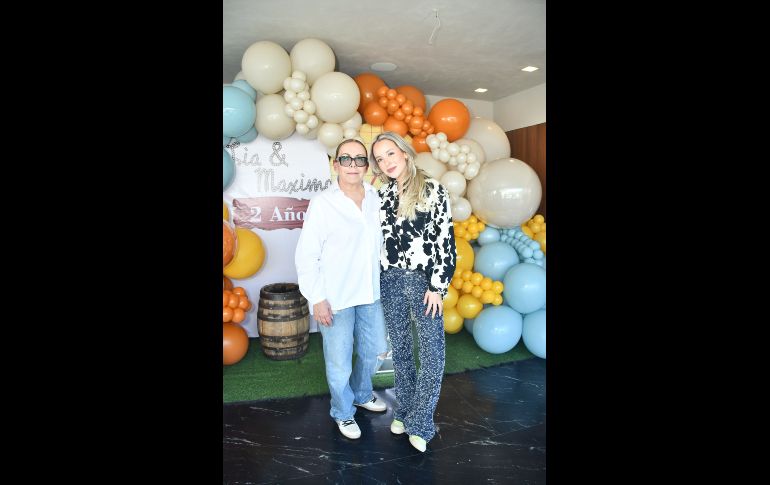 Carmen Frias y Aylin Chavira. GENTE BIEN JALISCO / M. Rached