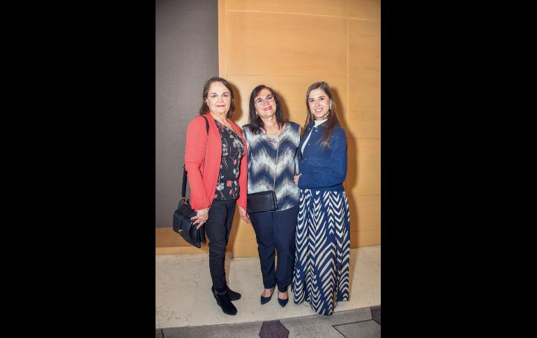 Martha Rodríguez, Laura Rodríguez y Laura Valencia. GENTE BIEN JALISCO / M. Rached