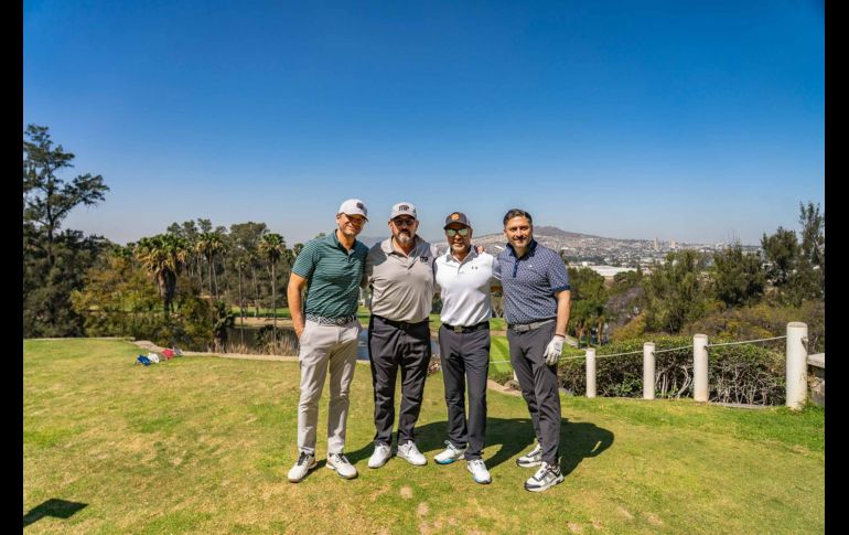 Ricardo Mendoza, Ernesto González, Iván Garrido y Manuel Medina. GENTE BIEN JALISCO / Revista del 13 de marzo 2026