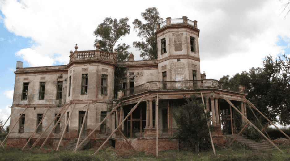 La hacienda se construyó en la época del Porfiriato. ESPECIAL