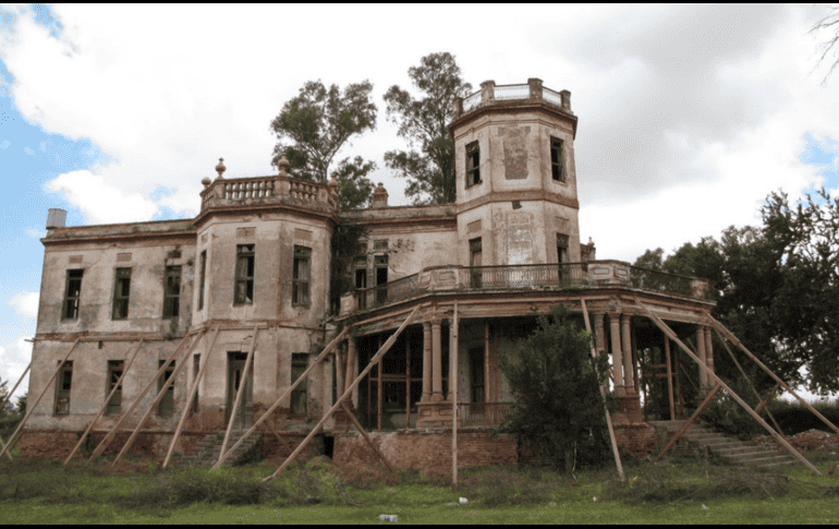 La hacienda se construyó en la época del Porfiriato. ESPECIAL