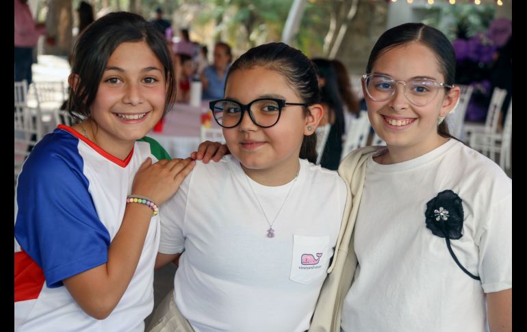 Dani Tacher, Camila García y María Paula Alemán. GENTE BIEN JALISCO / Revista del 13 de marzo 2026