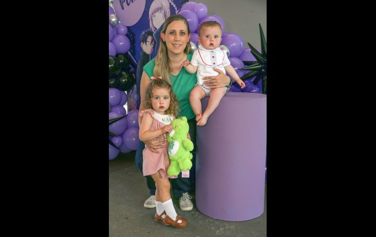 Majo Lancaster Jones, Victoria y Cristóbal García. GENTE BIEN JALISCO / C. Jimeno