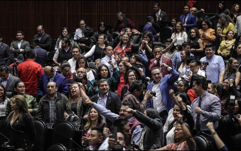 La reforma electoral fue desechada al no contar con la mayoría calificada de votos. SUN / G. Pano