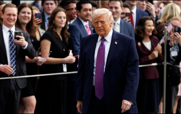 Tras mitin en Kentucky, Trump dice que aunque la guerra esté ganada no terminará de inmediato. EFE