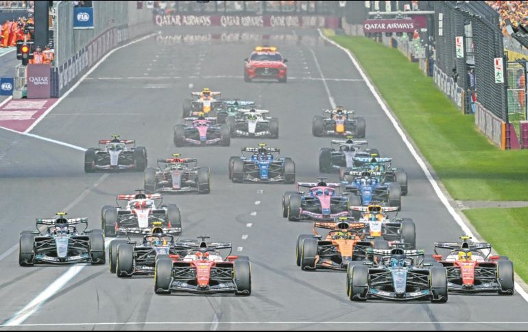 La arrancada del GP de Australia hizo a muchos pilotos sentirse incómodos con sus autos. AFP