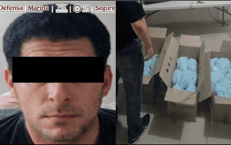 También fueron detenidas seis personas más y se localizaron dos inmuebles utilizados para el almacenamiento de narcóticos. X / @OHarfuch