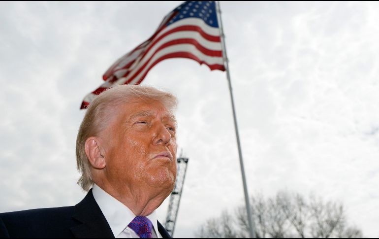 Donald Trump ha ido oscilando en sus declaraciones sobre el conflicto que inició junto a Israel el pasado 28 de febrero. EFE / Y. Gripas