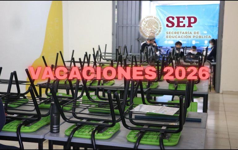 Las vacaciones se extenderán hasta el viernes 10 de abril de 2026, y los estudiantes deberán regresar el lunes 13 de ese mes para seguir con las clases, de cara a la recta final del ciclo escolar. EL INFORMADOR / ARCHIVO
