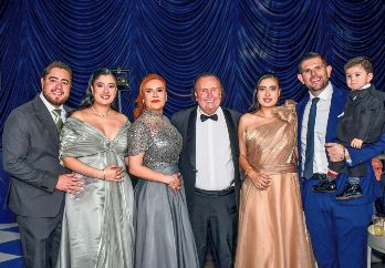 Jesús Reynoso, Paola Oliman , Liliana Oliman,Enrique Michel, Fernanda Oliman, Eduardo Gómez y Nicolás Gómez. GENTE BIEN JALISCO / Revista del 13 de marzo 2026