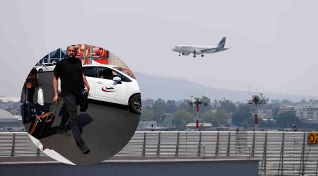 En 2023 ocurrió una situación similar, cuando los taxis de plataforma prácticamente desaparecieron del aeropuerto por un tiempo. ESPECIAL / SUN