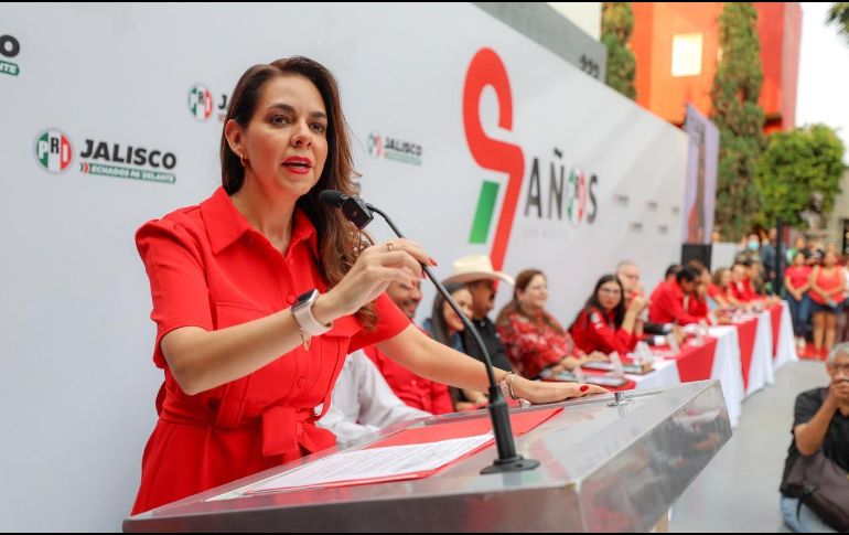 PRI Jalisco acatará que en ocho municipios sólo se postulen mujeres a alcaldías en elecciones de 2027. EL INFORMADOR/A.NAVARRO