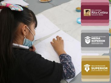 Las becas educativas federales apoyan a estudiantes de educación básica, media superior y superior. ESPECIAL / EL INFORMADOR y CANVA