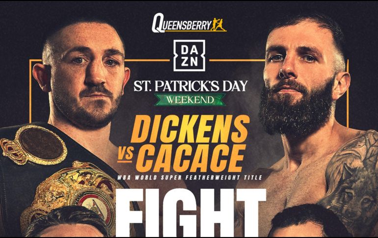 El ganador de la pelea entre James Dickens y Anthony Cacace podría ser el próximo rival del Vaquero Navarrete. X/Queensberry
