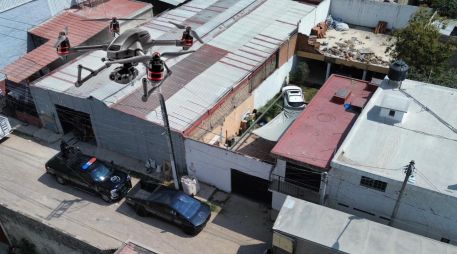 El domicilio fue resguardado a la espera de la emisión de una orden de cateo. ESPECIAL