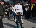 En el GP de China, el piloto mexicano Sergio "Checo" Pérez tendrá su segunda participación del año con la escudería Cadillac. AFP / J. Gao