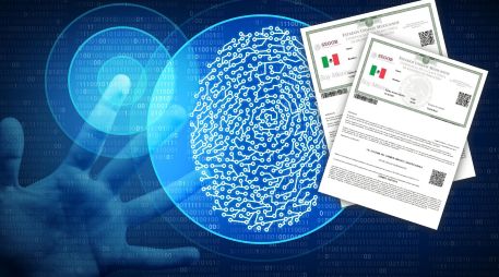 Este trámite es la versión actualizada de la CURP en México que, además de estar conformada por el código alfanumérico, ahora incluye datos biométricos de las personas, como toma de huellas dactilares, fotografía, firma autógrafa digital y escaneo del iris. ESPECIAL / CANVA