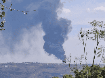 Se estima que la chatarrera en Tonalá presenta un área con posibles afectaciones de aproximadamente 200 × 200 metros. EL INFORMADOR/O. Álvarez
