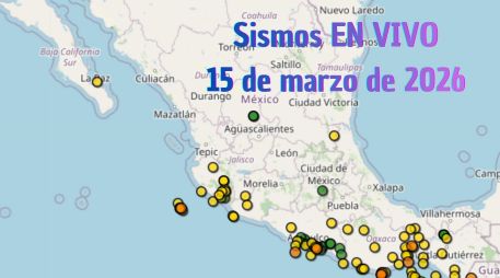 EN VIVO | Sismos en México | Domingo 15 de marzo. ESPECIAL / SSN
