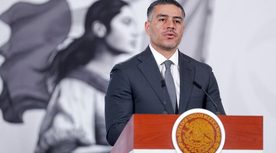 Omar García Harfuch, secretario de Seguridad y Protección Ciudadana. EFE/I. Esquivel