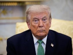 El presidente estadounidense confía en que las tensiones en el estrecho de Ormuz se solucionarán pronto. EFE/Y. Gripas