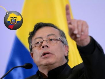 Petro y Noboa cruzan declaraciones respecto a los bombardeos ocurridos en la frontera entre ambos países. EFE / ARCHIVO