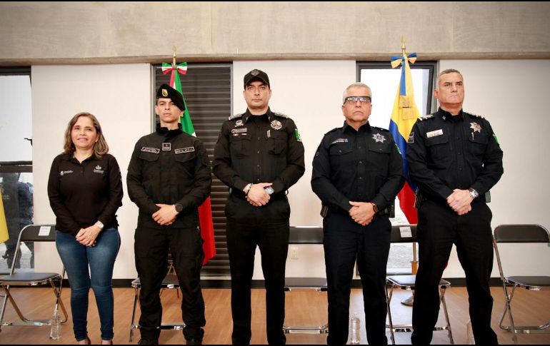 El Secretario de Seguridad Jalisco, Juan Pablo Hernández González, reconoció que los desafíos actuales de seguridad requieren de conocimientos más allá de las fronteras. ESPECIAL / POLÍCIA DEL ESTADO