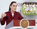 Claudia Sheinbaum afirmó este martes que el cambio es una posibilidad: "Lo están viendo con la FIFA. SUN/EFE/J. Méndez/ESPECIAL