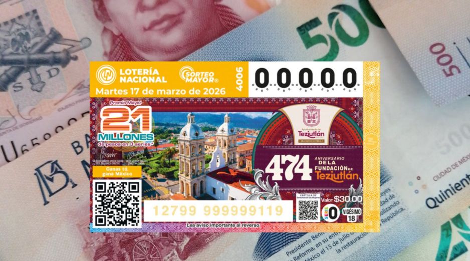 El Sorteo Mayor 4006 se realiza este martes a las 20:00 horas y podrás saber si ganaste el premio mayor en EL INFORMADOR. UNSPLASH. ESPECIAL/ Lotería Nacional.