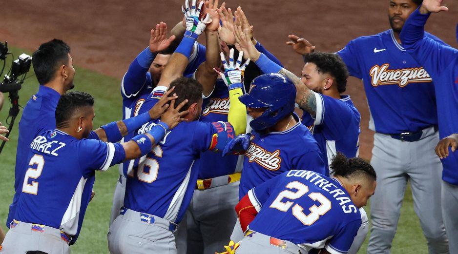 Venezuela, contra todo pronóstico, se convirtió en campeón del mundo, logrando un título inédito. AFP/ M. BRIGGS.