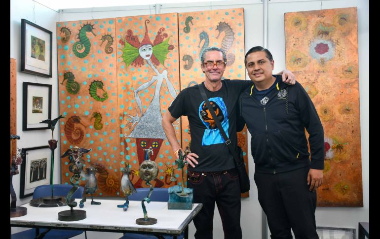 Miguel Ángel Martín del Campo y Luis Eduardo López. GENTE BIEN JALISO / M. Rached